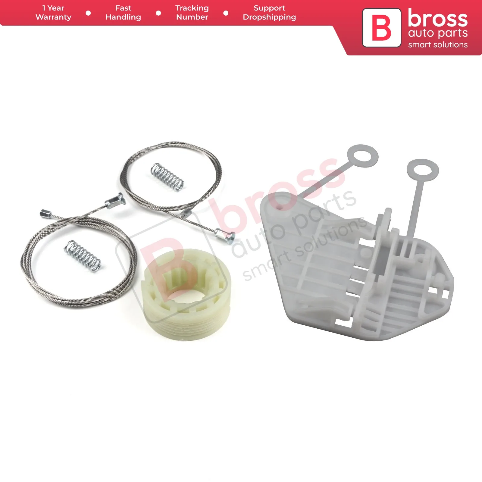 Bross Tự Động Phần BWR788 Điện Cửa Sổ Điện Điều Chỉnh Bộ Dụng Cụ Sửa Chữa Trước Cửa Trái Cho Xe Thông Minh 1 1998-2007 đầu Store