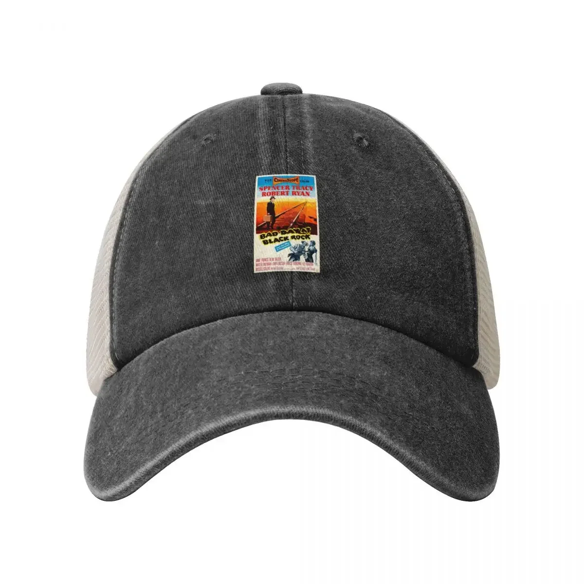 Spencer Tracy Bad Day at Black Rock (1955) film Baseball Cap Hat Beach tea Hat Fashion Beach Vintage Caps For Women Men's