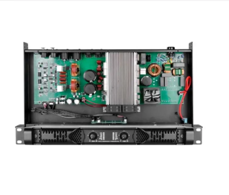 

Class D 1U 600W 2-Channel Professional Power Amplifier