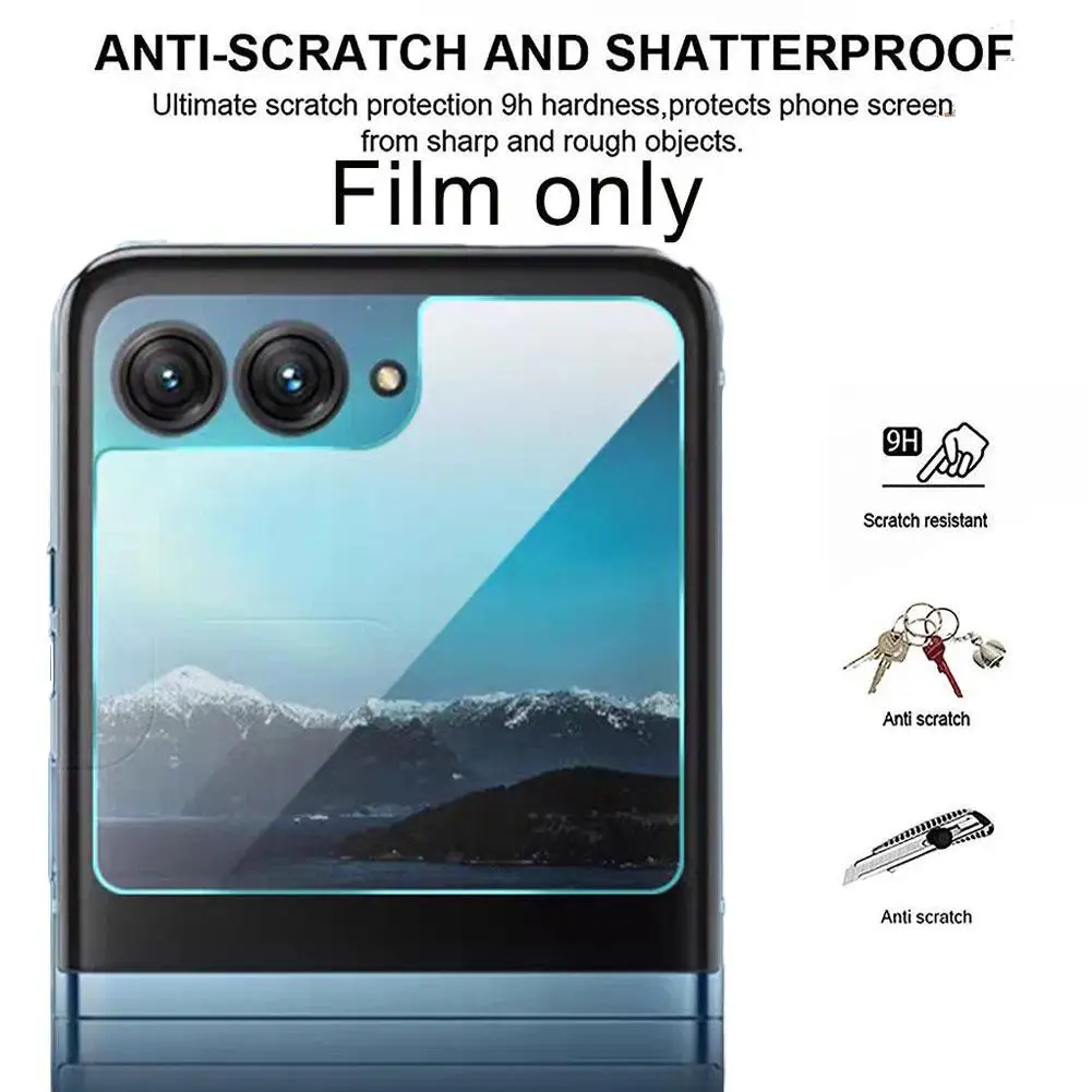 Screen Protective Film For Razr 40 Ultra Lens Film Transparent Soft Sticker All-round Screen Film D5c9