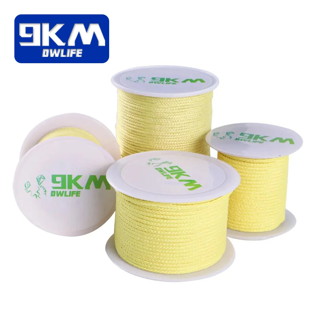 Braided Fishing Line High Strength 100-2000lb Kevlar Fishing Assist Line Kite String Outdoor Backpacking Camping Rope 0.8~3.5mm