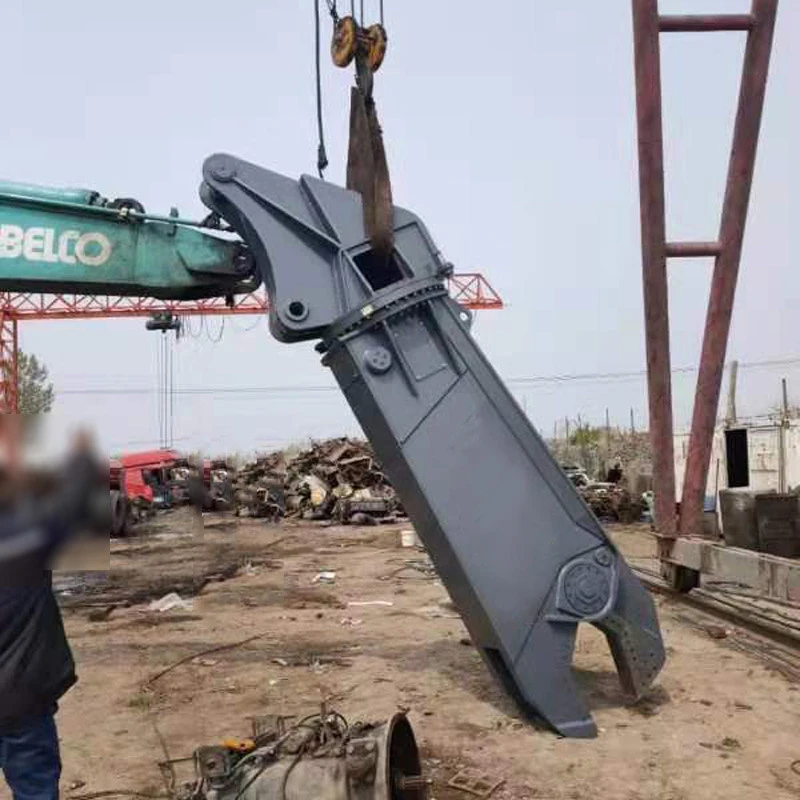 Heavy Duty Hydraulic Eagle Beak Shear for Excavator Scrap Metal Steel Cutting Machine Rotary Demolition Attachment for Sale