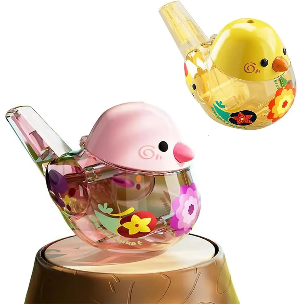 Filled with Water Water Bird Whistle Pronunciation Training Hanging Rope Water Musical Whistles Portable Soft Voice