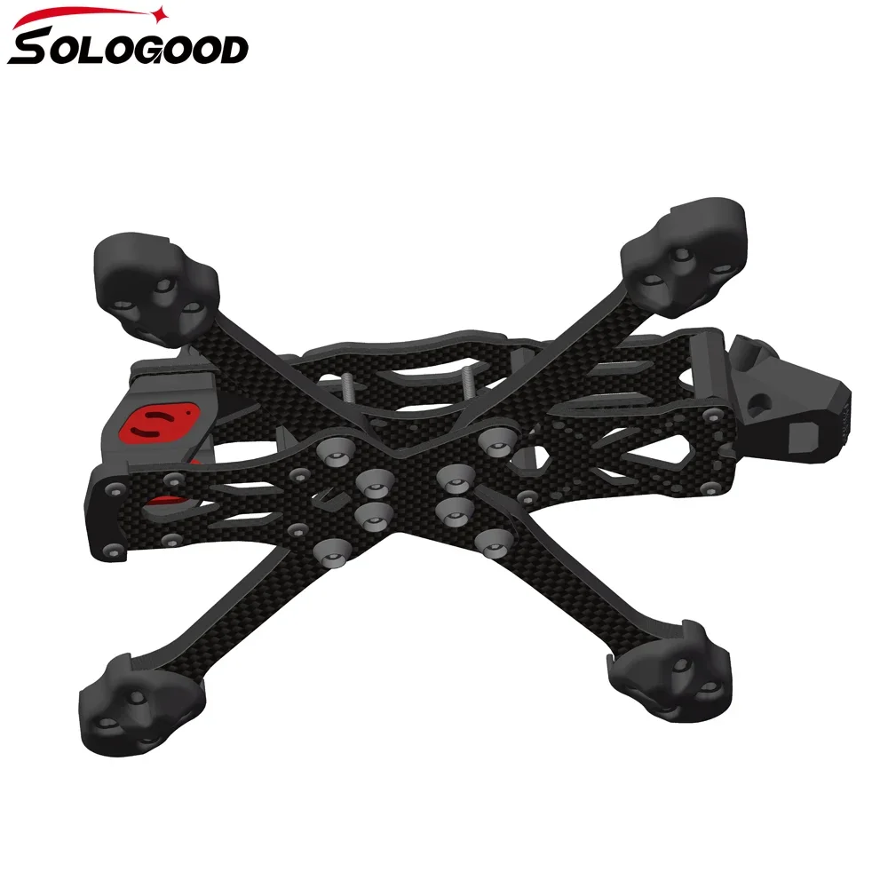 SoloGood APEX EVO  Frame Kit Quadcopter for CADDX Vista Polar Nebula Pro RunCam Link Phoenix DJI O3 Air Unit 2306 Motor