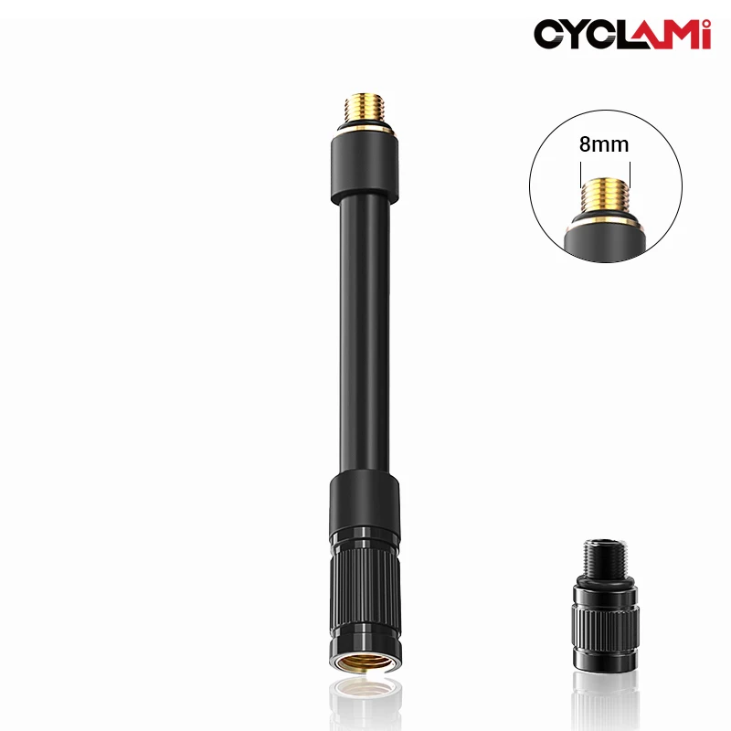 8mm Bicycle Air Pump Extension Tube Pump Bicycle Hose Air Pump Connector Bike Air Pump Tire Inflator Nozzles For A2 A2S A3 A3MAX