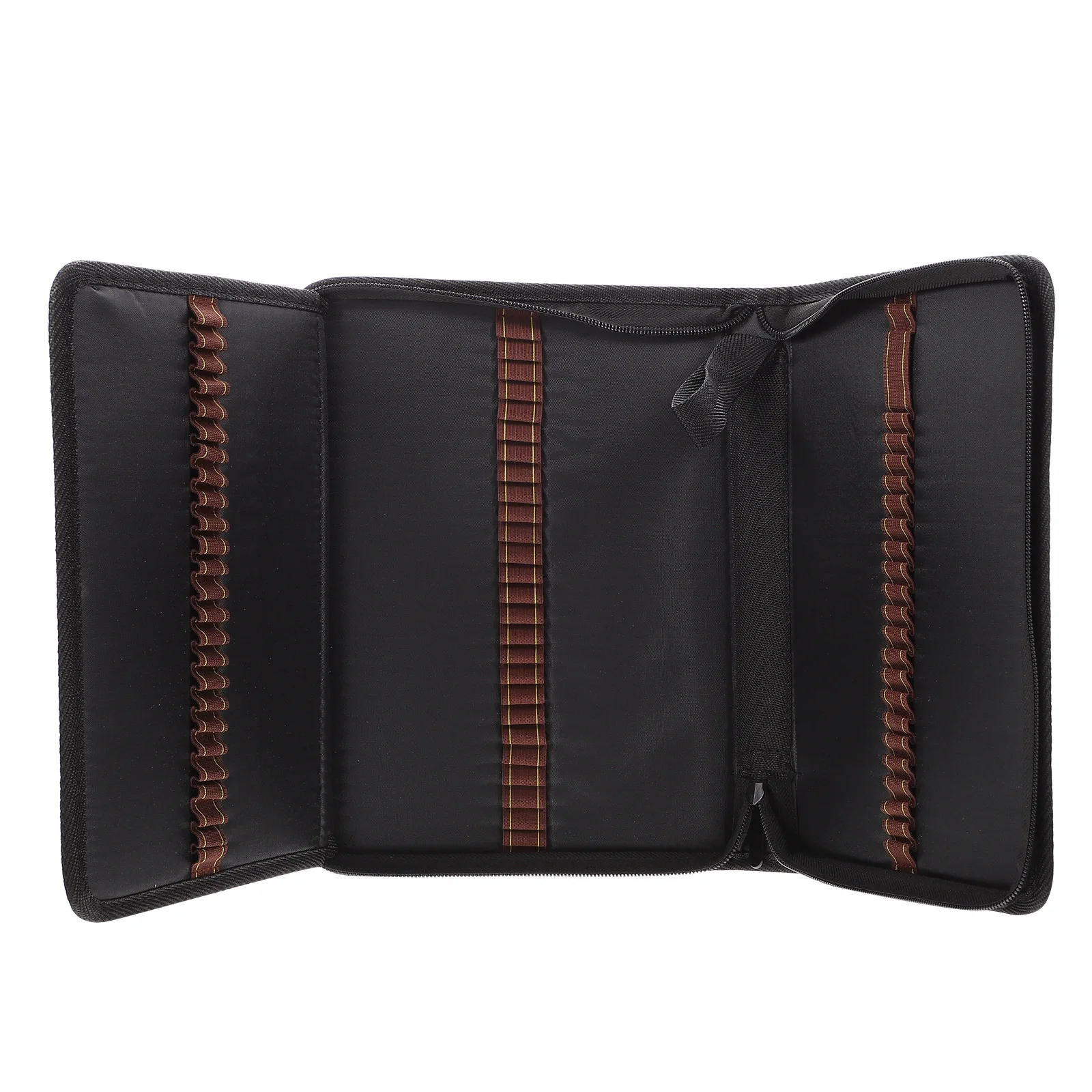 

Canvas Pencil Bag Washable Large Capacity Stationery Organizer for Student Teacher Office Worker Easy Carry Lightweight Compact