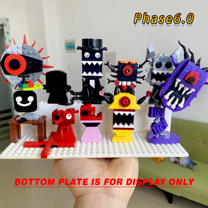 

Parasite Action Figures Building Blocks Horror Dark Sprunkie Toys Oren Wenda Bricks Assmebled Toys for Kid Xmas Easter Gift