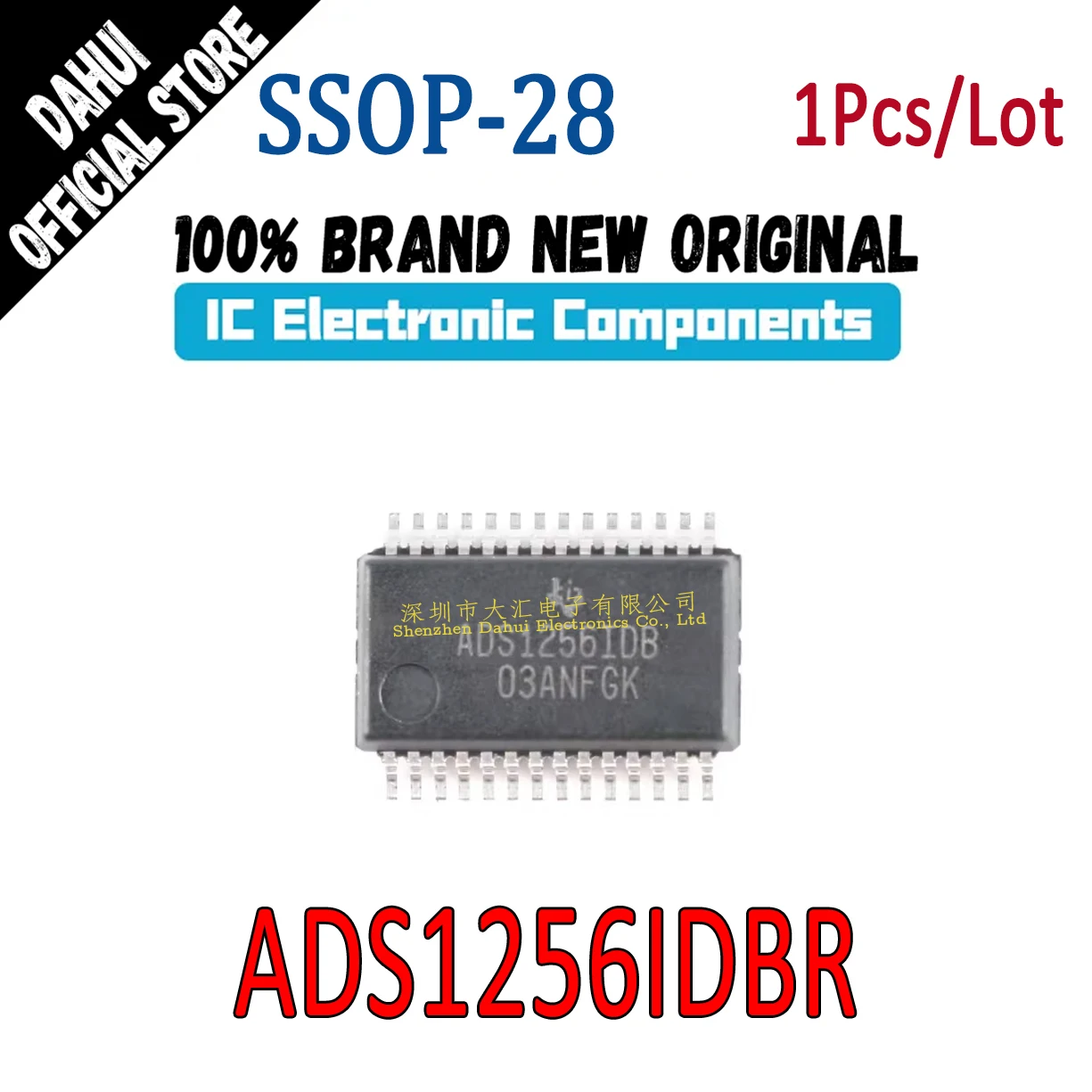

ADS1256IDBR ADS1256IDB ADS1256 SSOP-28 Adc chip IC new original