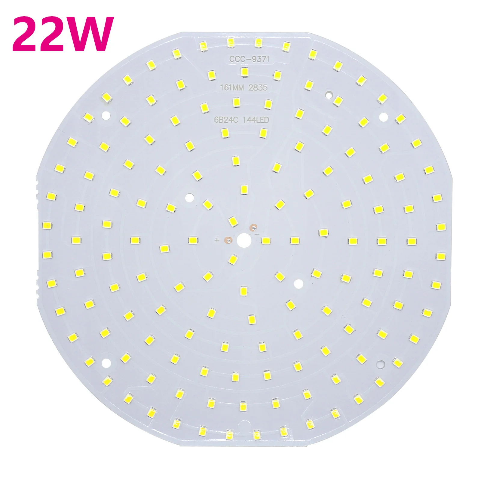 LED COB chip 36W 22W LED Panel light Round light soffitto round chip accessori 15W 10W faretto illuminazione per interni bianco