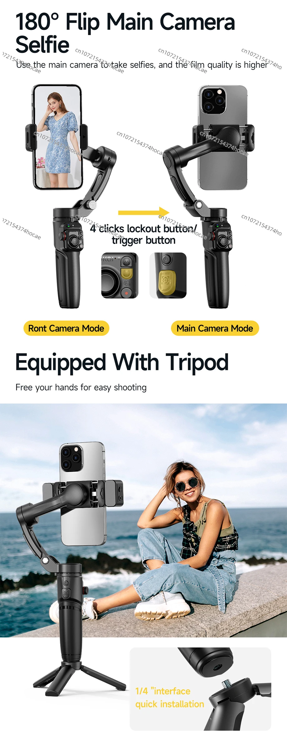 M06 AI 3축 안정화 장치 얼굴 추적 촬영 핸드헬드 - Photography Lighting Ai 리뷰 및 가격