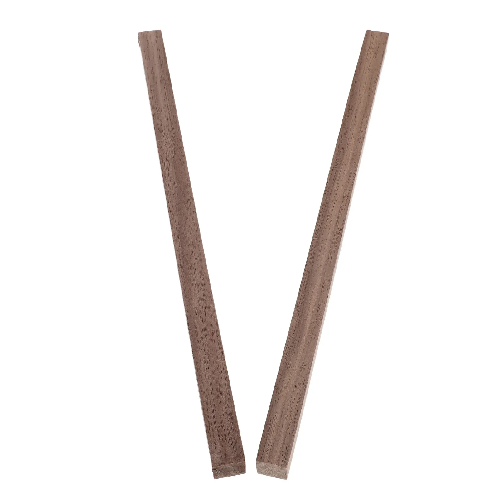 

2Pcs Black Walnut Real Wood Square Dowels Unfinished Sticks for Crafts DIY Projects Architectural Use Small Wood Strips