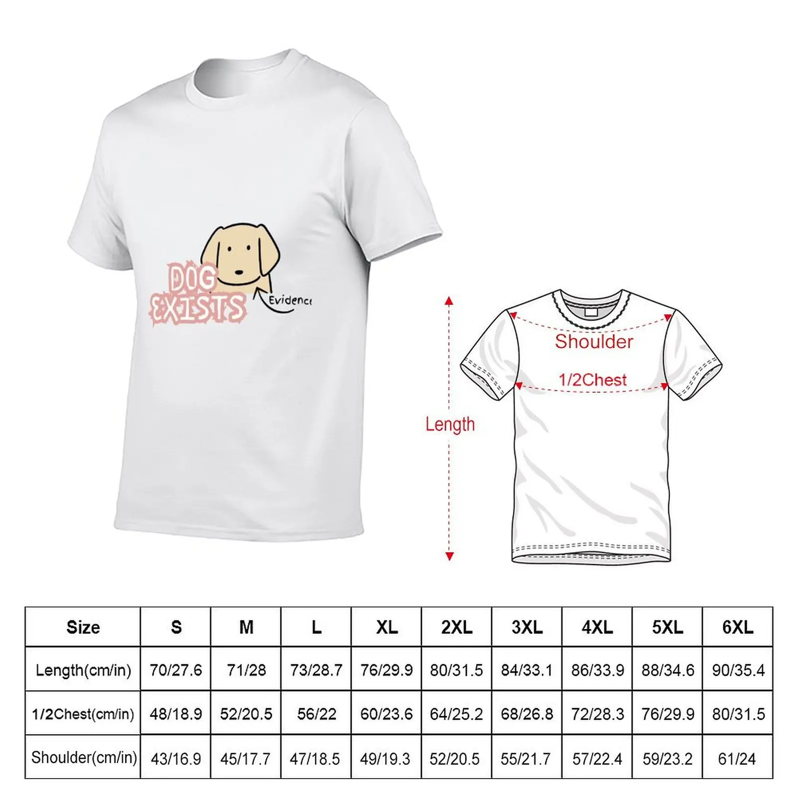 Dog exists T-Shirt Sun Block Outdoor T-Shirt