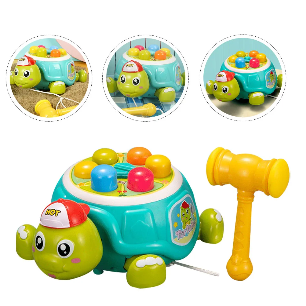 

Large Kids Hammering Tortoise Pound Play Plastic Knocking Toy for Children Mole Game Kids Whack Toy Hammer