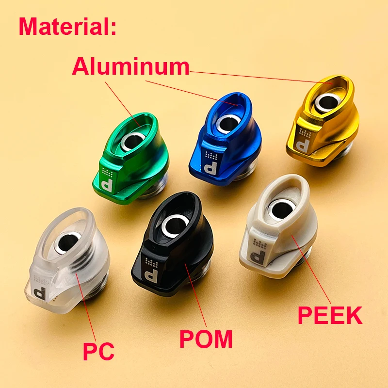 DSXvape – pointe d'égouttement de Style D, matériau en aluminium PC POM PEEK pour SXK BB 70w/60w/billette/Boro AIO Box Mod