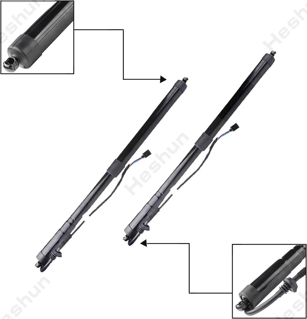 Power Hatch Lift Support For VW Volkswagen Touareg 7P 2010-2018 Pair Electric Tailgate Gas Struts 7P6827851D