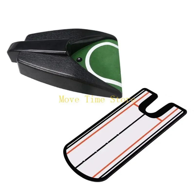 

92ME Portable Putting Practice Trainer Golfs Automatic Putting Cup Golfs Accessories