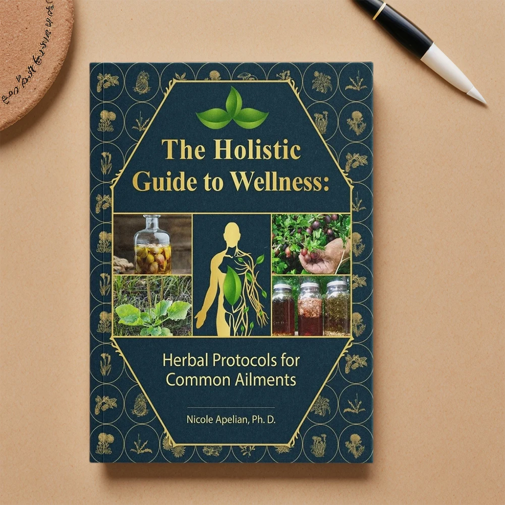 The Holistic Guide To Wellness Color Inner Pages The Healing Power of Plant Medicine Explores The Effective Herbal Remedies