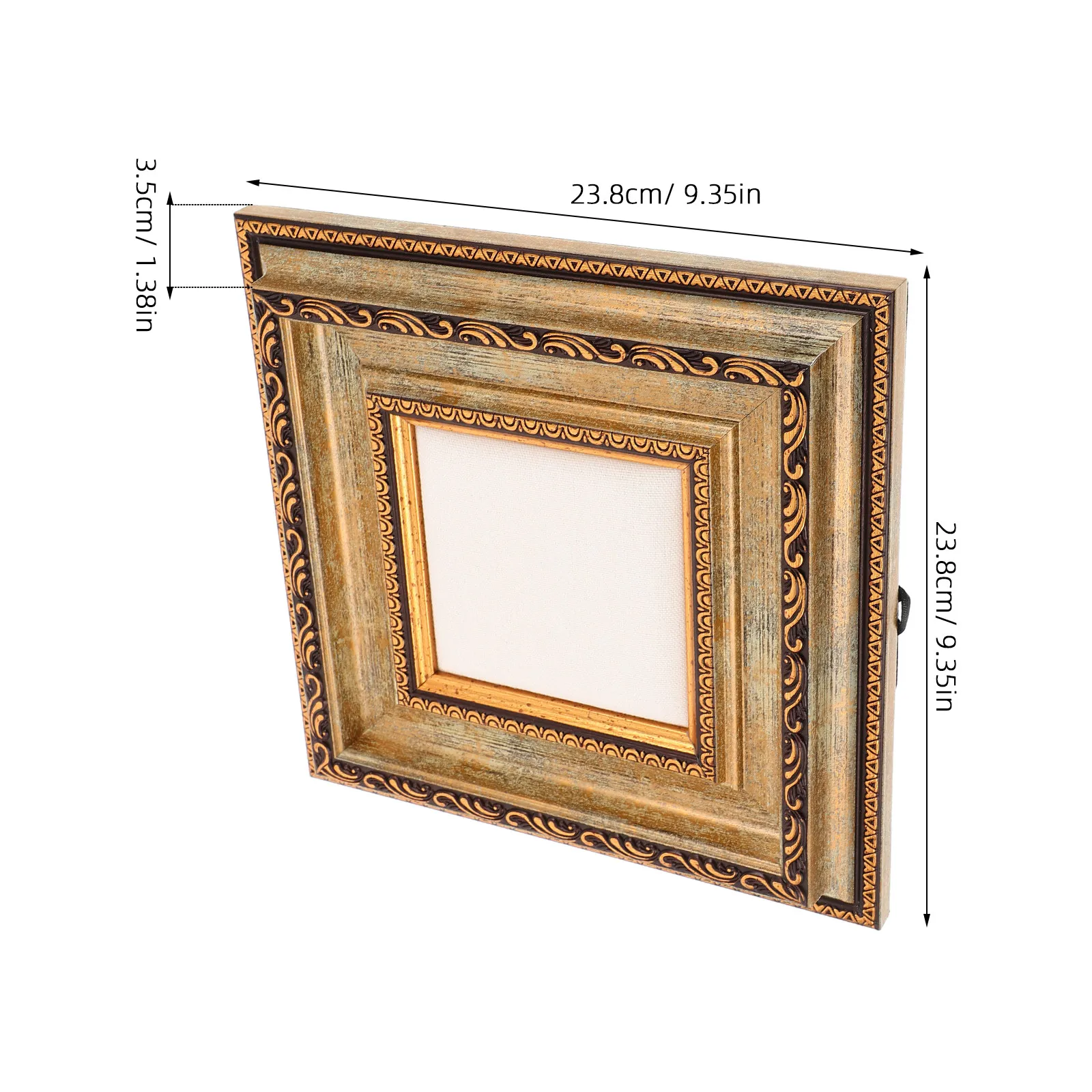Vintage Photo Frame Shaped Earring Holder Resin Jewelry Display Stand Stud Earring Organizer Desktop Frame Storage Boutique