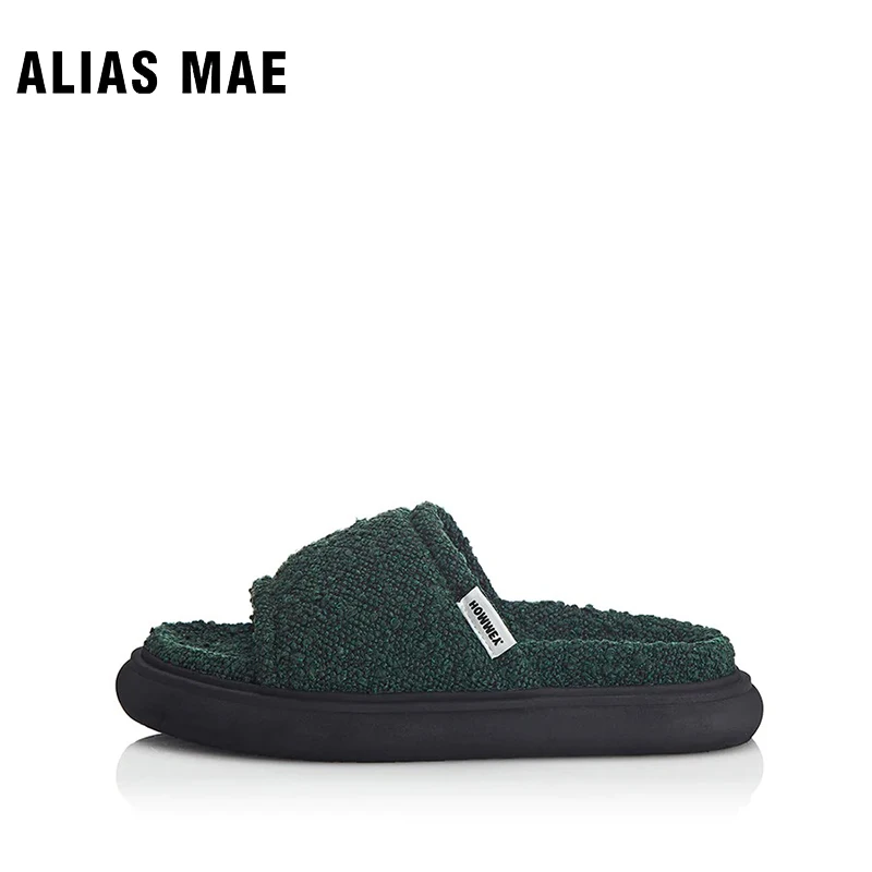 

ALIAS MAE CLAUDE Fairy Indoor Fur Loop Summer Leisure and Comfortable Home Beach Anti Slip and Durable Pure Handmade Slippers