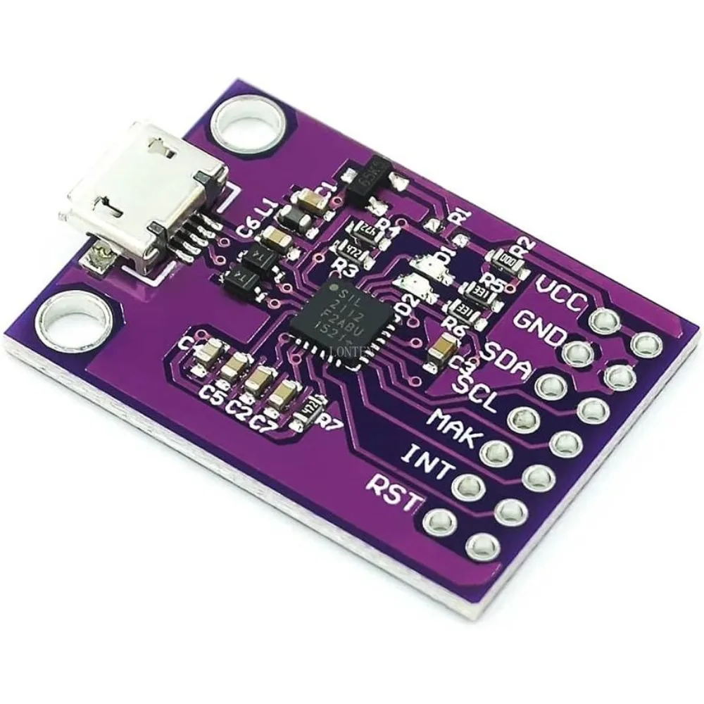 MCU-2112 CP2112 Debug Board USB To I2C Communication Module Evaluation Board LT-CK0023