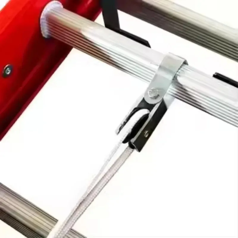 【Best-selling】  16ft 20ft 24ft 28ft 32ft 36ft 40ft Fiberglass Rope Extension Ladder