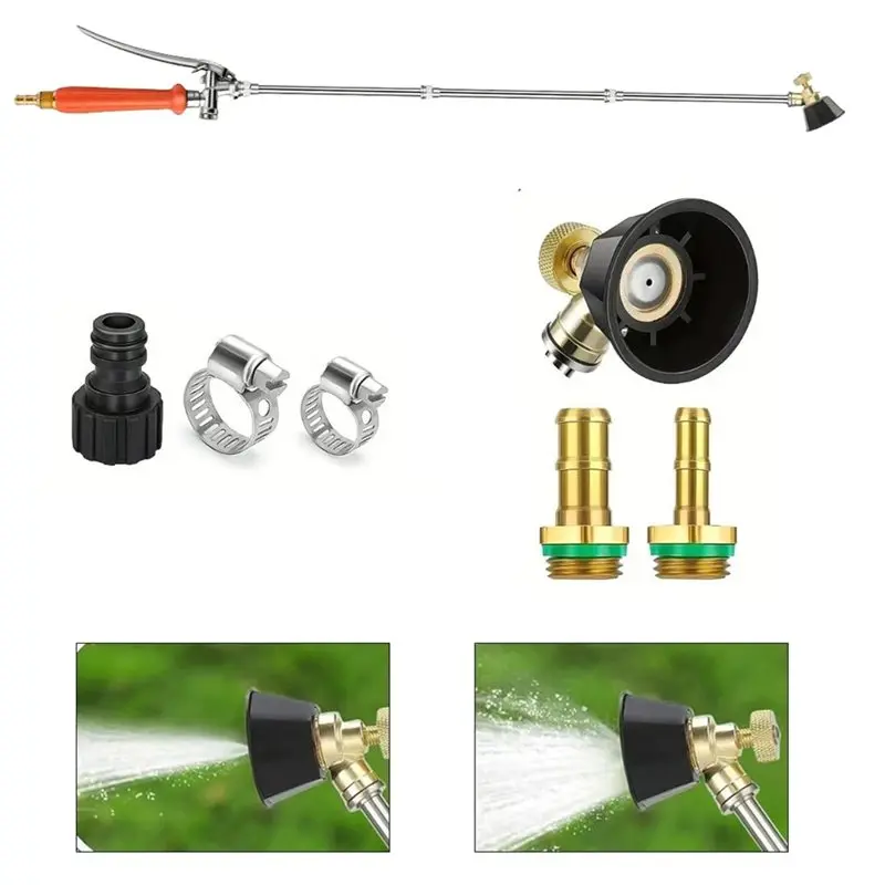 ABMH-Garden Sprayer Wand Set With Barb For 1/4