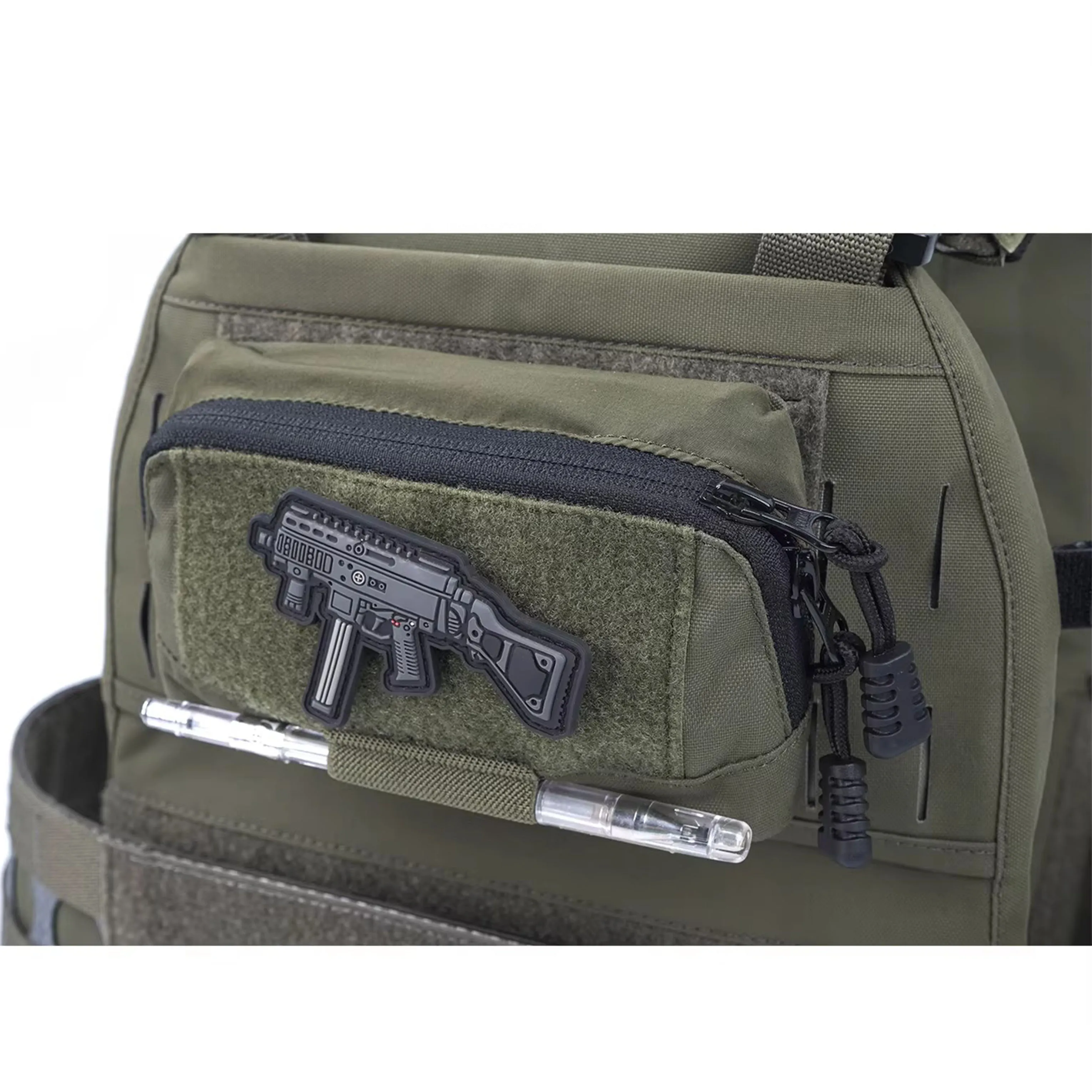 التكتيكية الصيد مولي خريطة الحقيبة معدات التخييم فيرو نمط الادسنس Edc حقيبة المشرف لوحة التخييم الملحقات #3