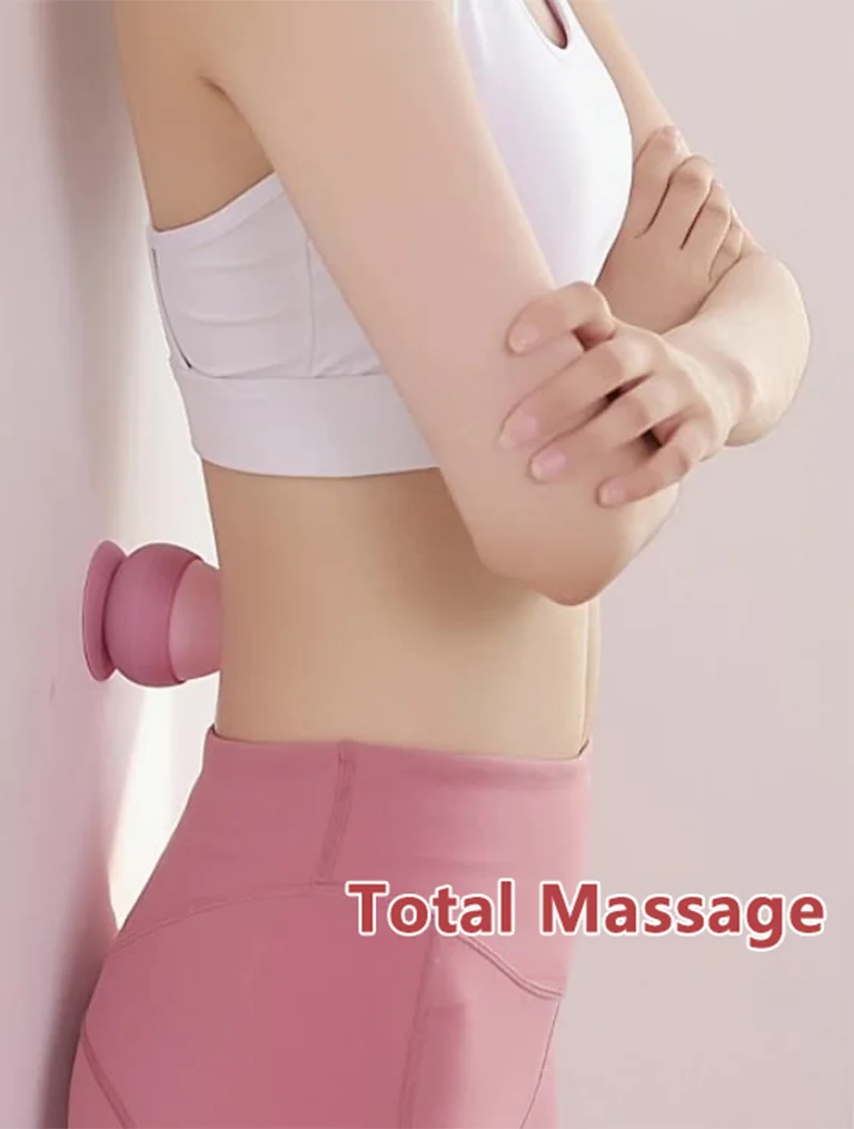 Fascia Ball Suction Cup Solid Silicone Sole Massage Hedgehog Peanut Ball Yoga Relaxation Shoulde  Back and Waist Massager