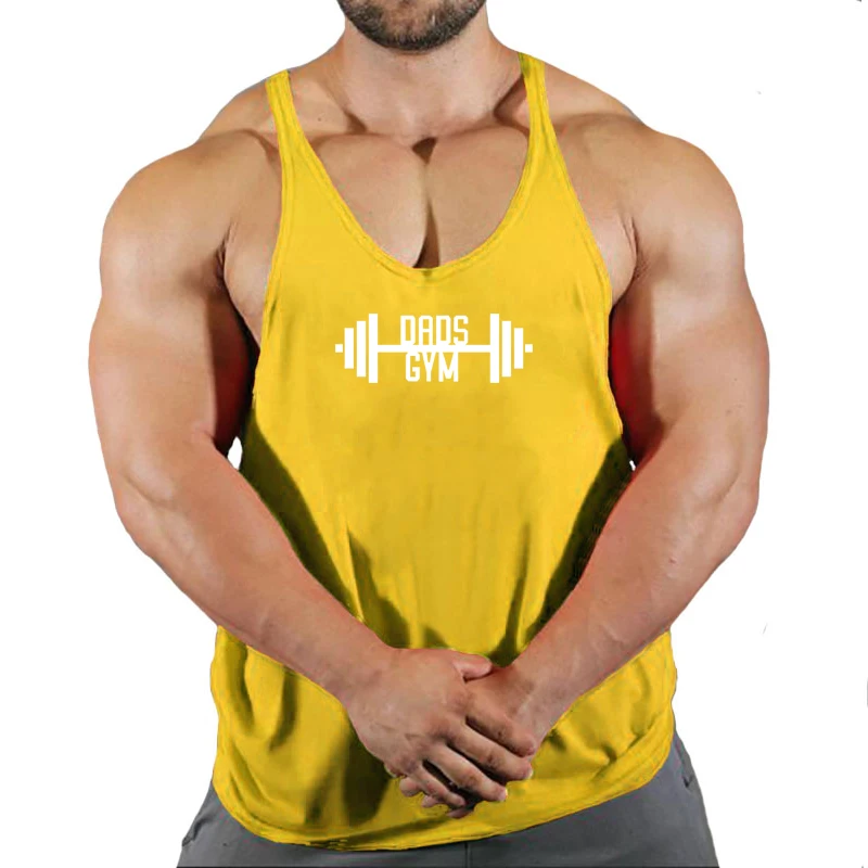 Fitness Clothing Gym T-shirts Suspenders Man Gym Top Men Sleeveless Sweatshirt Men\'s Clothes Stringer Vests Bodybuilding Shirt