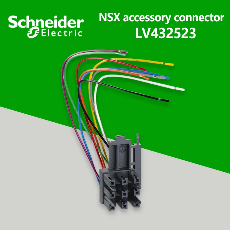 1 9-wire Connector Moving Part (For Molded Case Circuit Breaker) NSX100-250 Connector LV429274