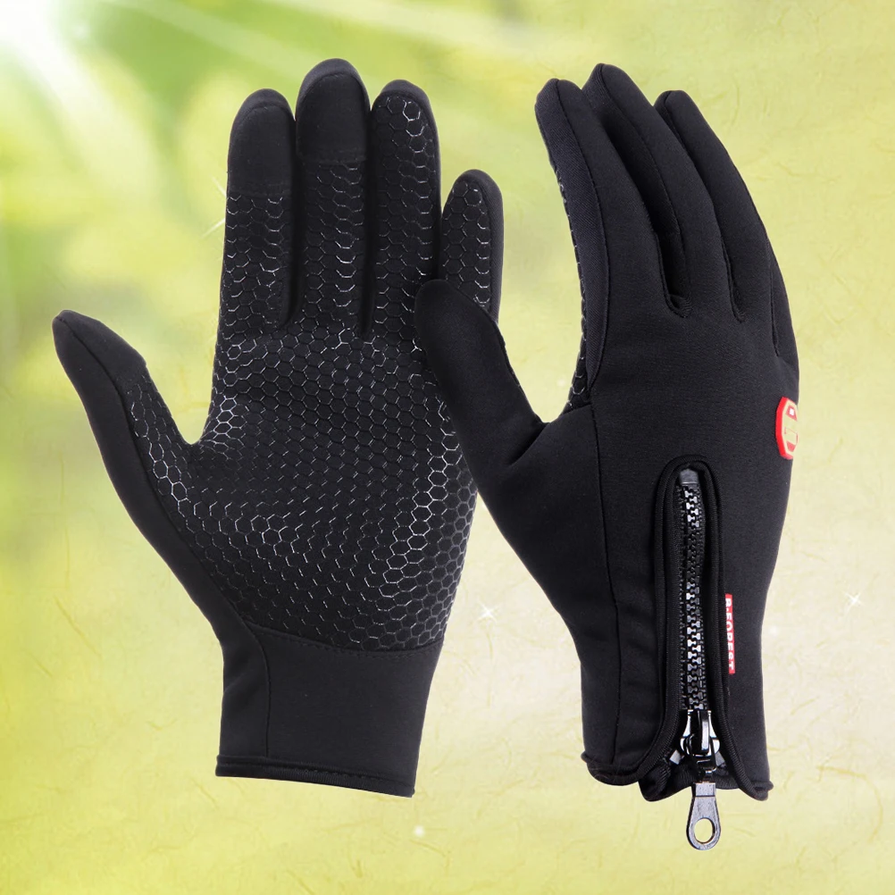 

Touch Screen Warm Gloves Cold-weather Cycling Atv Men's Touchscreen for Women Riding