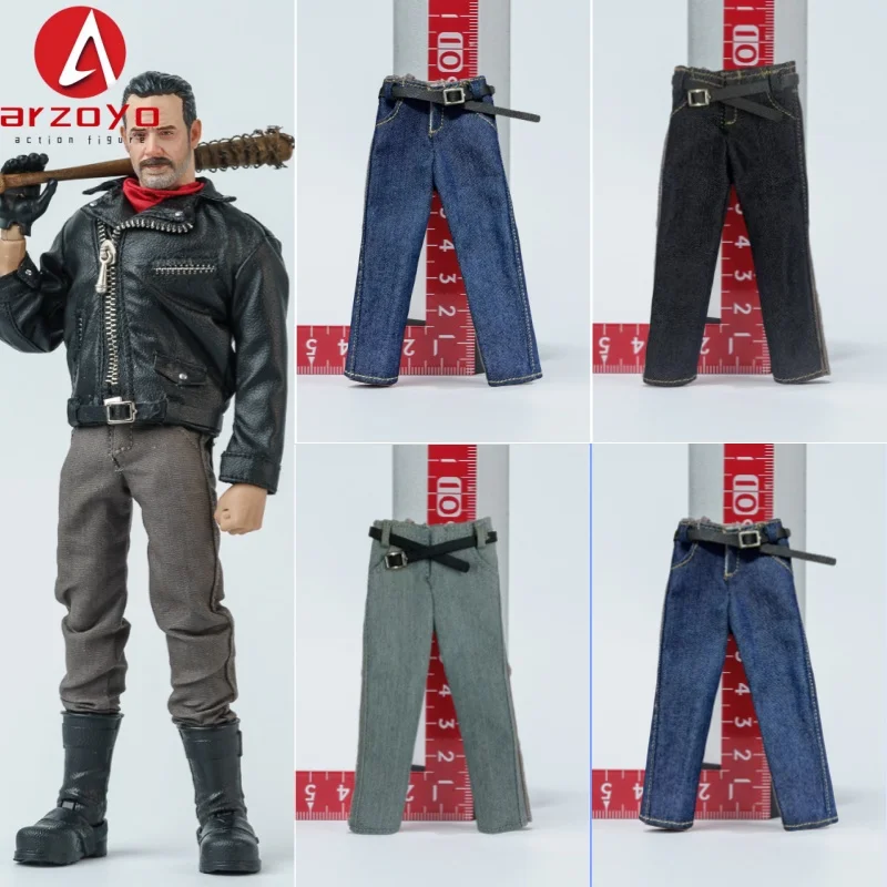 Масштаб 1/12, мужская кожаная куртка для ролевых игр, прямые брюки, модель одежды для 6-дюймового романского NW, сильного тела