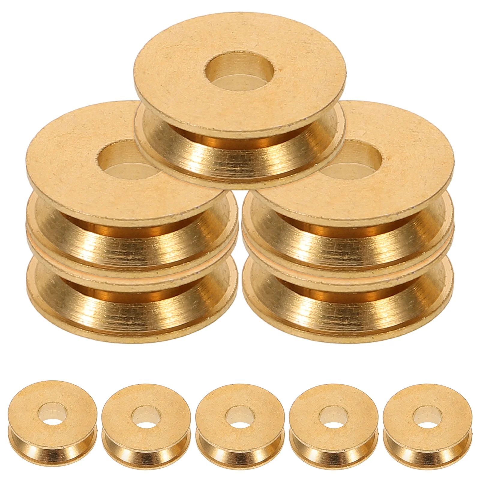 

10Pcs V-Groove Belt Pulley Recording Device Drive Wheel Audio Player Pulley Tape Deck Parts