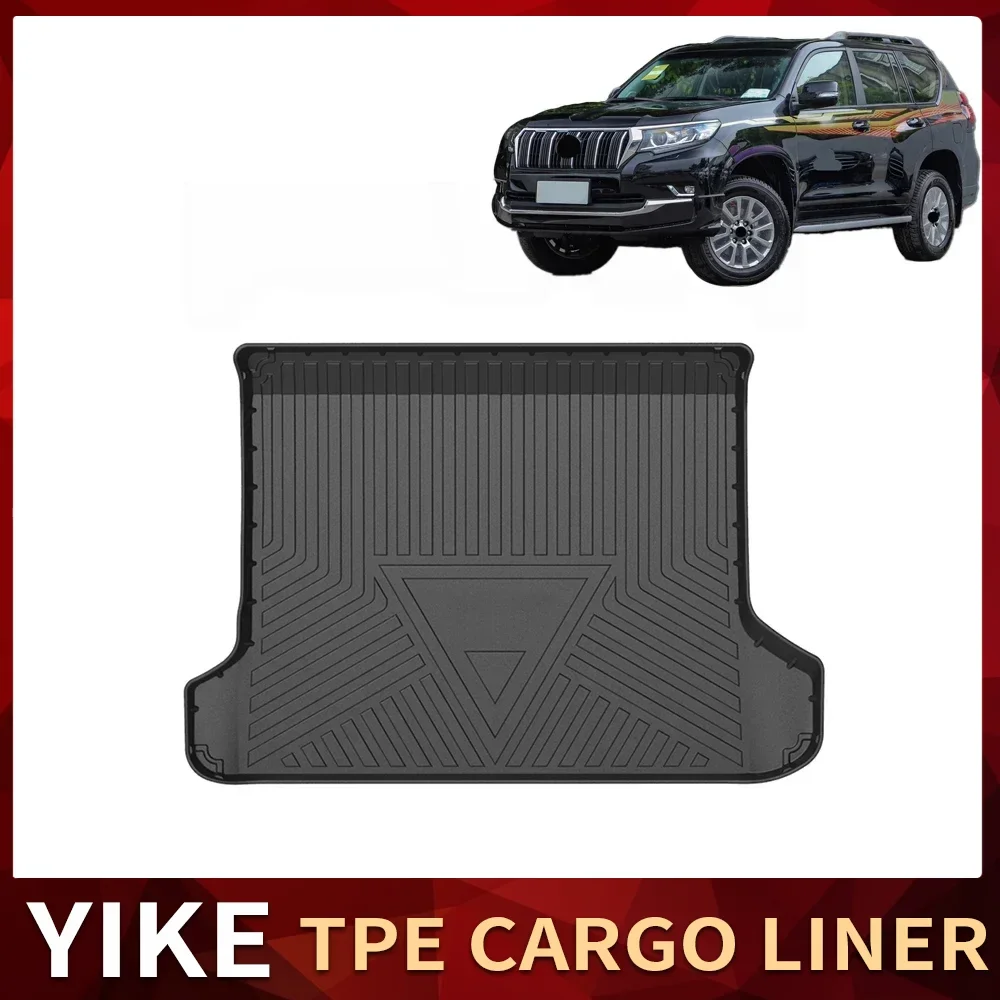 

For Toyota Land Cruiser Prado J150 2010-2023 Car Cargo Liner All-Weather TPE Non-slip Trunk Mats Boot Tray Carpet Interior