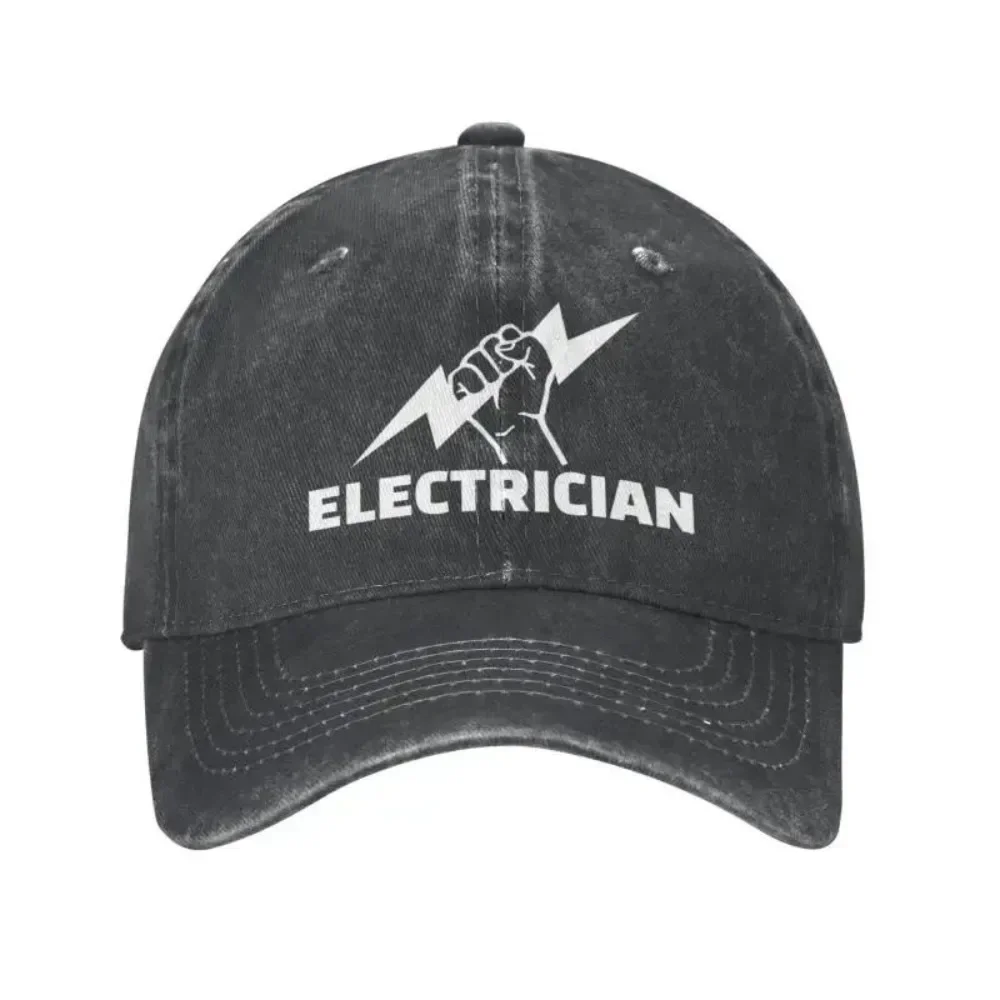 New Personalized Cotton Electrician Baseball Cap Hip Hop Women Men's Adjustable Engineer Electrical Power Dad Hat Autumn