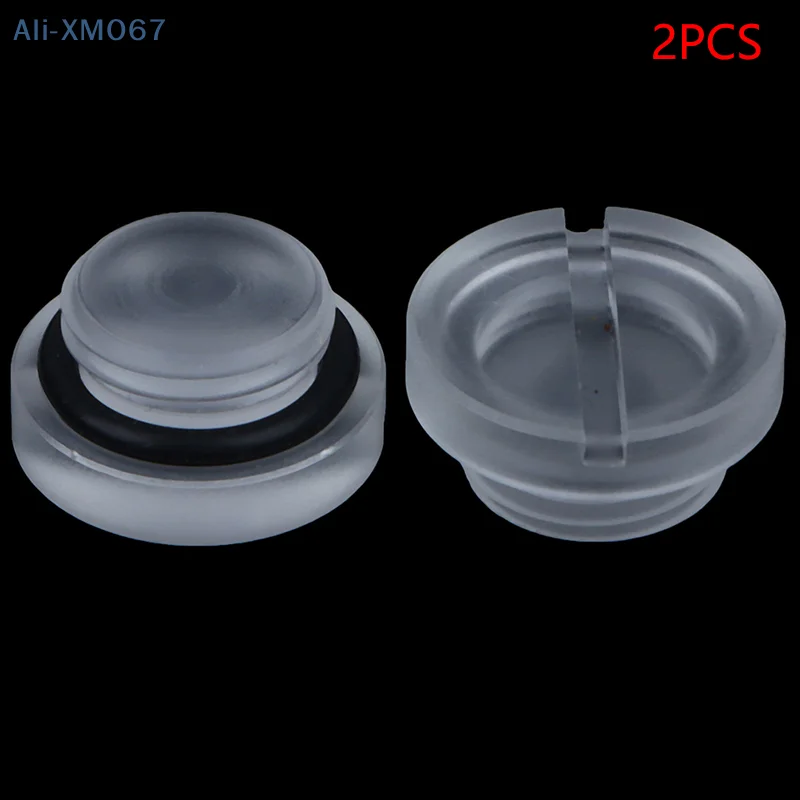 2pcs Frosted G1/4 Water Plug Matte Acrylic Water Stop Lock Seal Button Hand Twisting Water Cooling Fitting