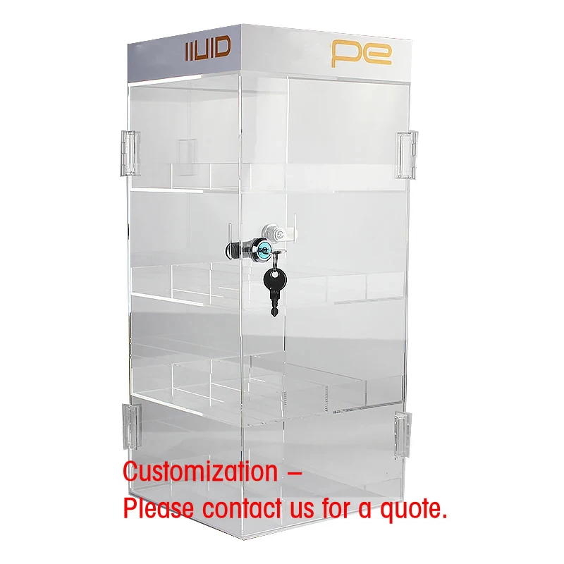 custom.Factory Custom Smoke Shop Display Table Display Rack Acrylic Display Stand