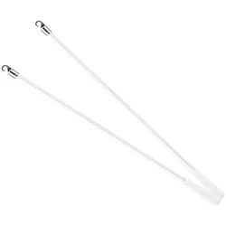 2 Pcs Fiberglass Rod Alloy Hook Ergonomic Handle Blind Wand Replacement Blind Tilt Opener Stick Long Window Blind Rod