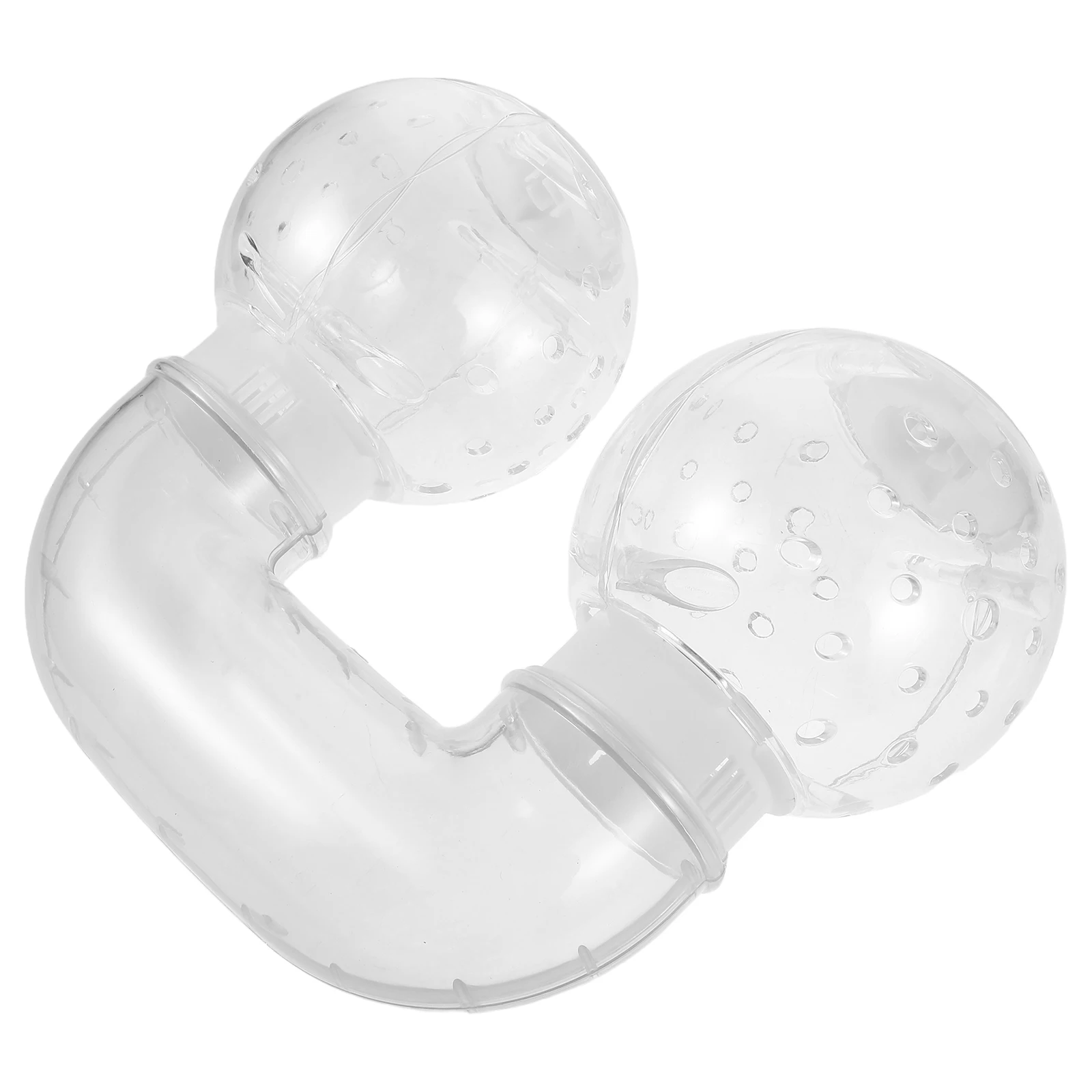 

Hamster Movement Tunnel Transparent Exercise Play Tube for Small Pets Lightweight Portable Cage Accessories DIY Modular Tubes