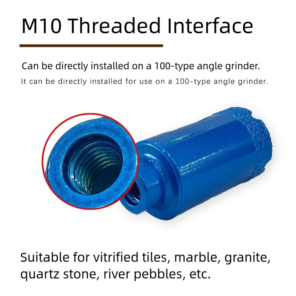 

Emery Core Drill Granite Hole Cutter Construction Projects Blue Hole Cutter For Glass Drilling Long Service Life