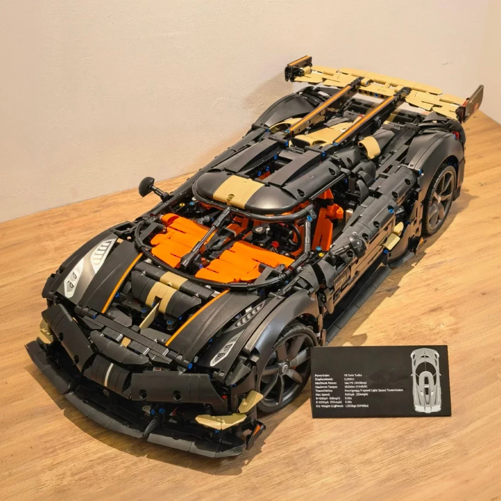 Popular 4104pcs HighTech Track Limited Edition Racing Supercar Megacar Building Block Model Toy For Birthday Ornament Gift