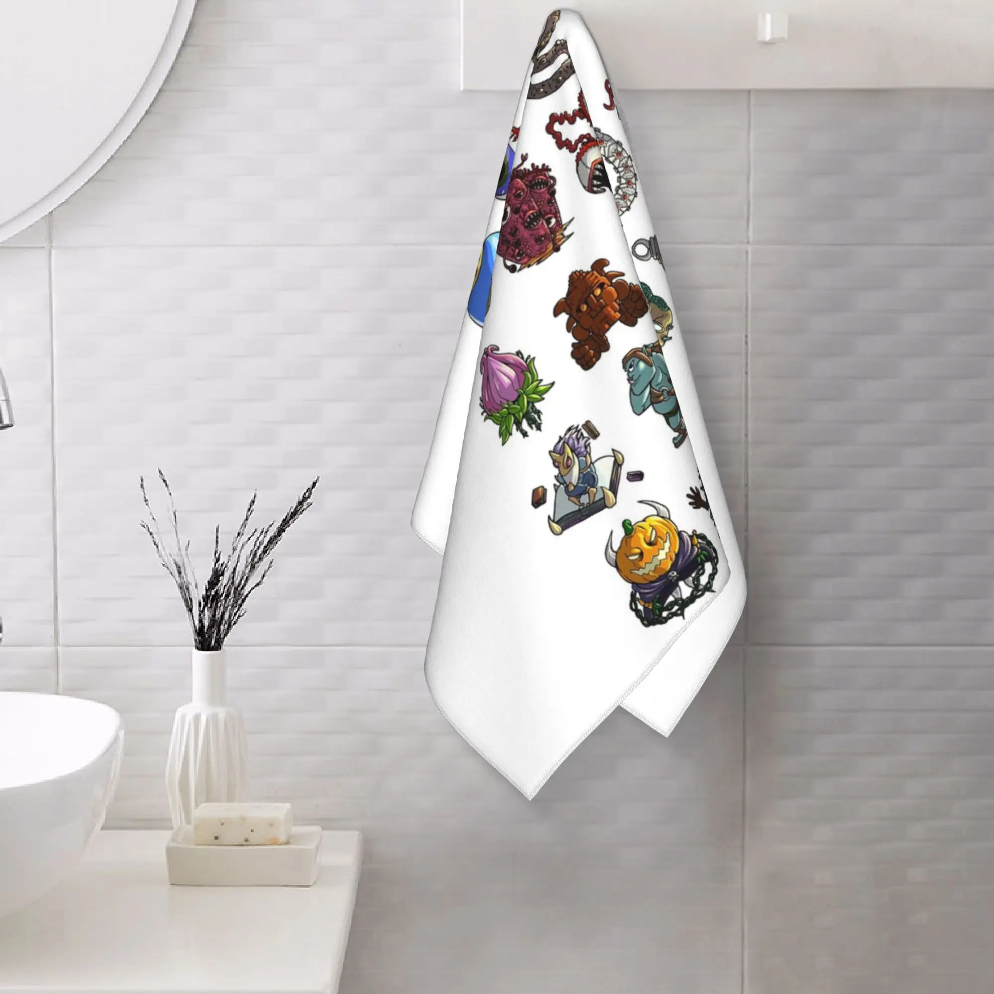 Custom Terrarias All Boss Soft Face Towel Quick Dry Pool Bath Cotton Towels Absorbent