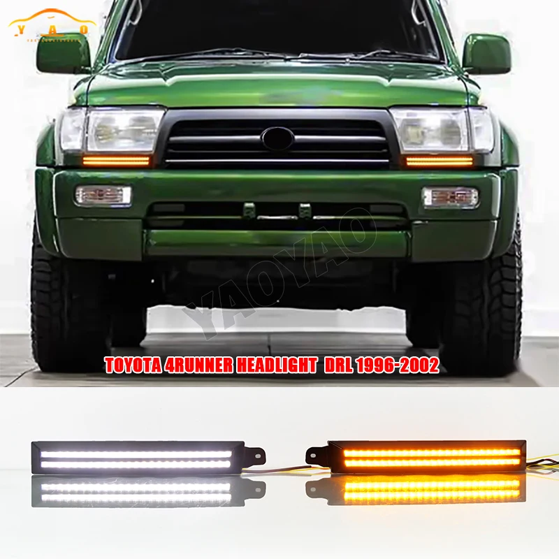 

Bumper Driving DRL Turn Signal For Toyota 4Runner 1996-2002 Led Daytime Running Light Fog Lamp