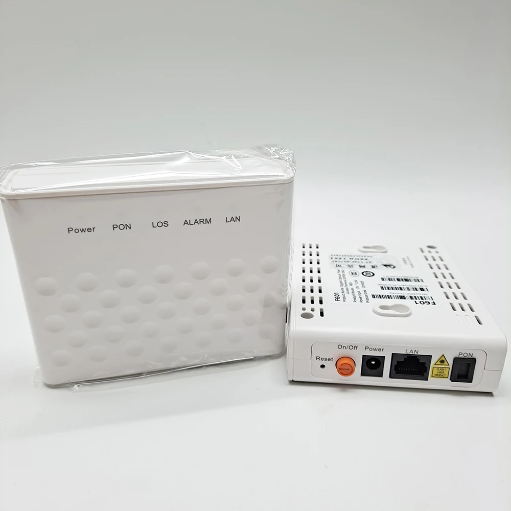 GPON F601 Terminal ONT ONU Fiber Optical Terminal 1GE Original Upc Compatible OLT FTTH