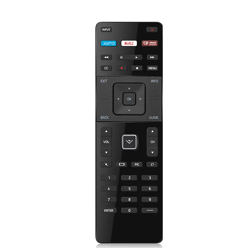 Control Remoto para Televisores Inteligentes Vizio Serie D y Serie E, Compatible con LED HDTV 4K UHD TV HDR, Control Remoto de Repuesto