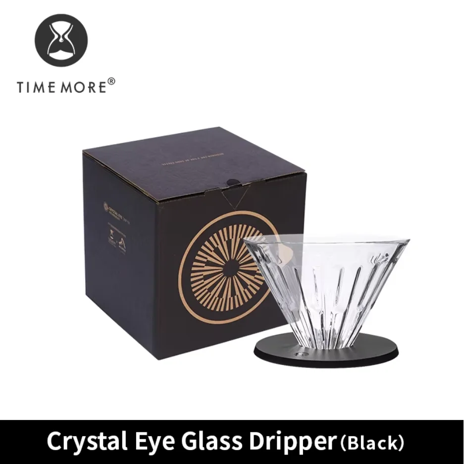 Timemore Crystal Eye Glas Druppelaar 01 02 Pc Houder Koffie Druppelaar Glas Koffie Filter Wasbare