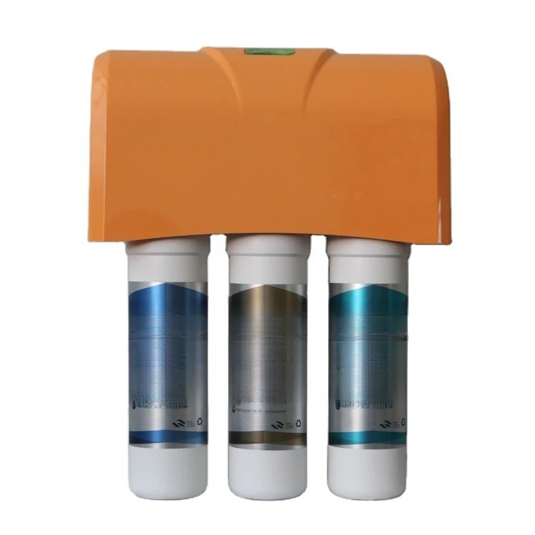 4 bayonet filter element electric integrated replaceable cartridge type household water purifier reverse osmosis water hotel
