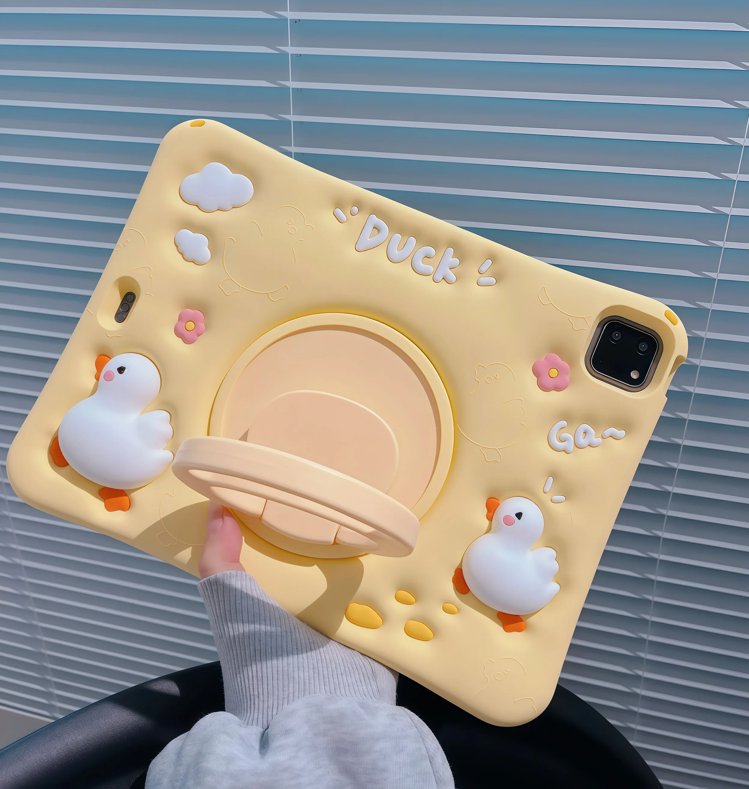 Etui 3D Cartoon Cute Kids Case na iPada Mini Air 2 3 4 5 6/7 8th 9th 10th Generation 10.9 A16 Pro 11 Silicone Tablet Protective Case — zdjęcie produktu 3