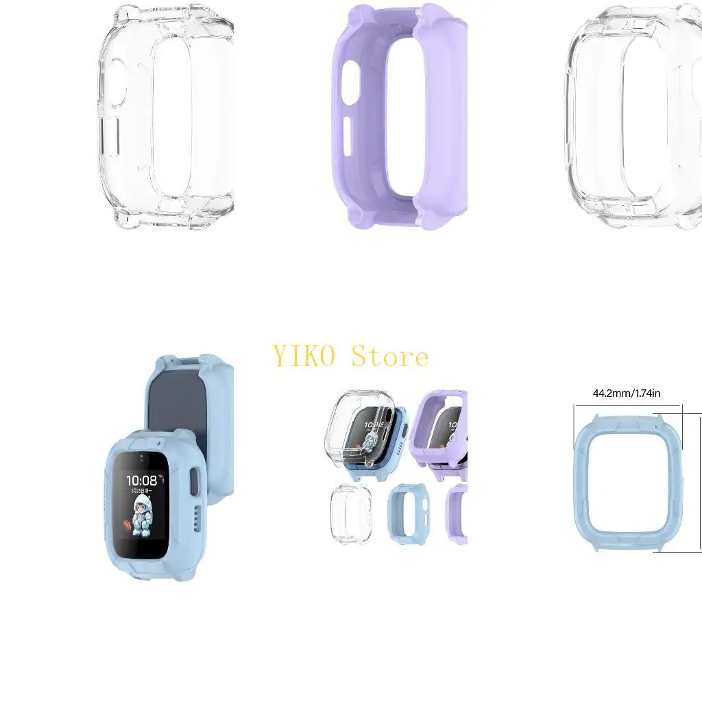 

K32C Ventilated Protective Cover strong PC Case Ergonomic Fit Shockproof Smartwatch Case Colorful Case for Whizkid 2i