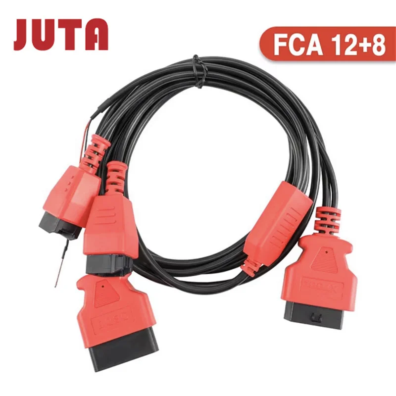 Adaptador universal de cabo conector FCA 12 + 8 para Chrysler Fiat Módulo de gateway seguro SGW com OBDSTAR X300DP PLUS/IM608/X431 V